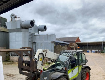 Dandara utilising AI safety cameras on their telehandlers Image