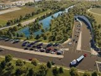 M6 Stage 1 surface works progress Image