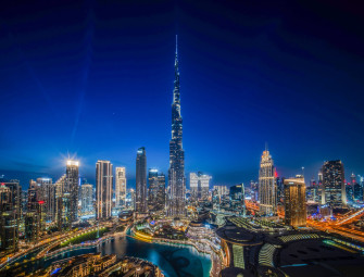 Burj Khalifa’s Facade Shines with Upgraded Lighting System Image