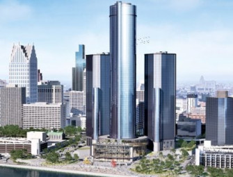 GM and Bedrock seek to demolish skyscrapers surrounding Detroits tallest building Image