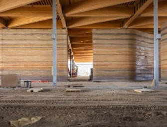 Theodore Roosevelt Presidential Library by Snøhetta rises out of North Dakota landscape Image