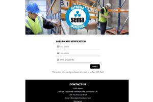 New SARI Verification tool launched by SEMA to “help warehouses stay safe and compliant” Image