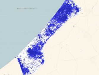 Forensic Architecture creates interactive map to show the compounding effect of attacks on Gaza Image