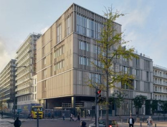 Studio Gang completes mass-timber academic building in Paris Image