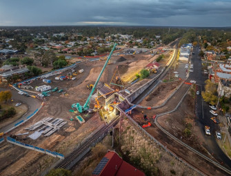 Inland Rail begins works on Euroa railway precinct Image