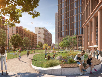 Mixed-use neighbourhood approved in Salford Image