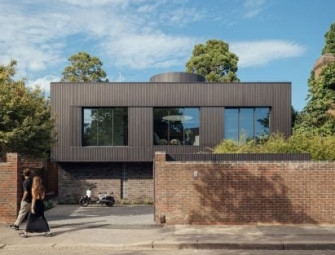 Jason Good Architecture tops London home with patinated copper top hat Image